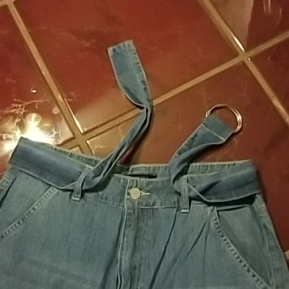 NEW - Forever 21 Denim Jean's Wide Leg - Picture 4 of 6